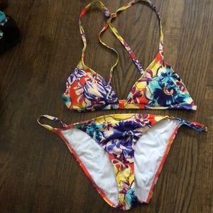 Urban Outfitters Floral Bikini